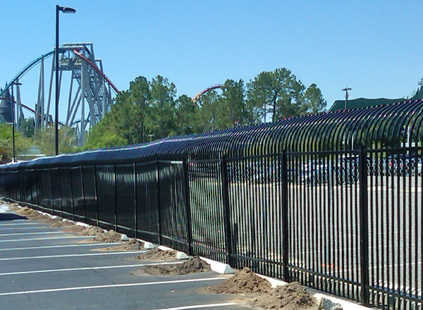 fence installation orlando general contractor theme park universal studios